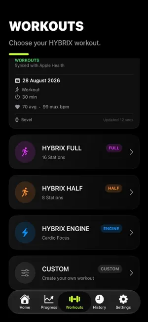 HYBRIX Training screenshot 2