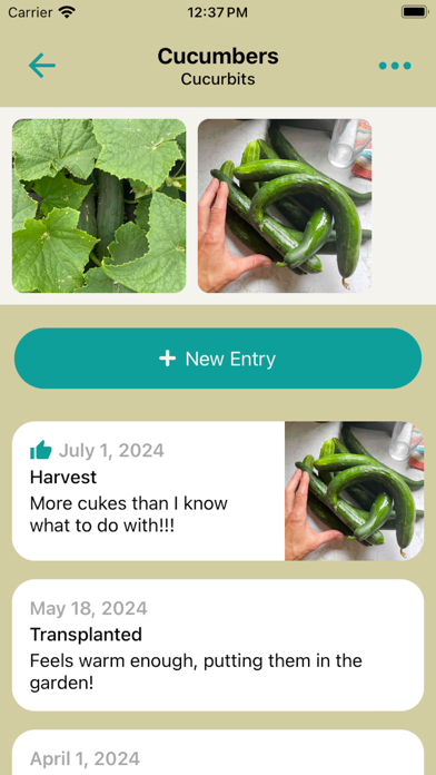 GrowNotes: Garden Journal Screenshot
