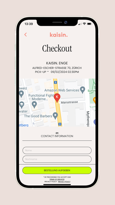 kaisin. Screenshot