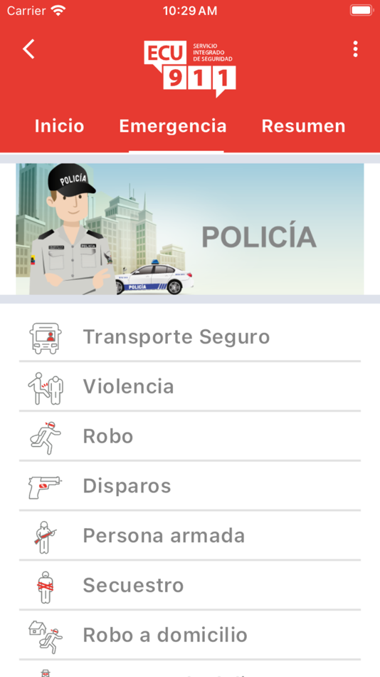 #4. ECU 911 (iOS) 由: SERVICIO INTEGRADO DE SEGURIDAD ECU911