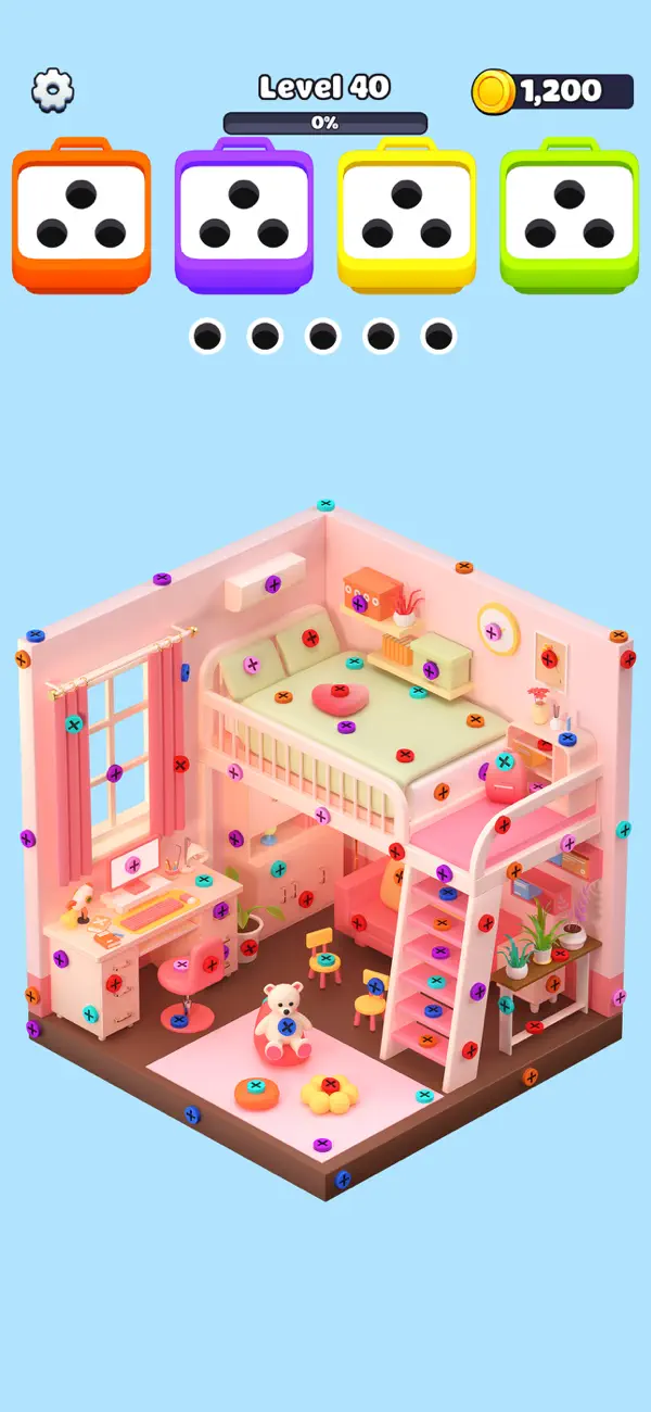 Screw Tap Jam™ - Screw Sort 3D Hack screenshot 5 - game app interface