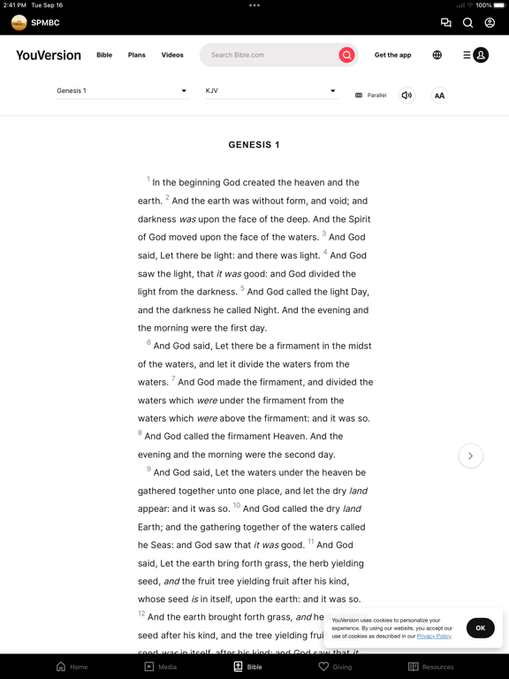 Screenshot #6 pour St. Paul Baptist Church