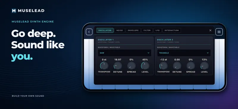 MuseLead Synthesizer screenshot 4 of 5