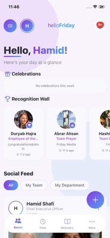 hellofriday-modern iPhone screenshot