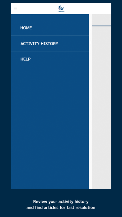 Carver Partner Portal Screenshot