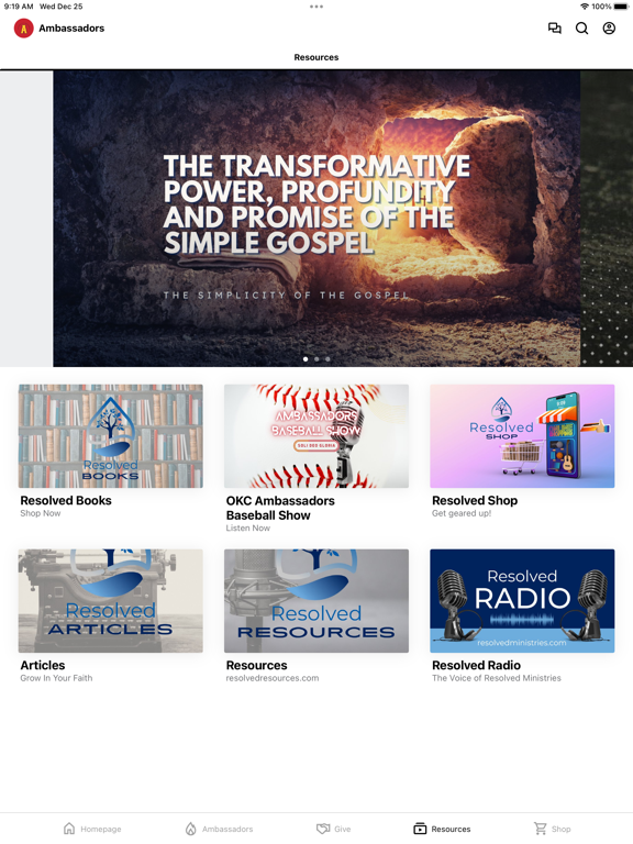 Screenshot #6 pour Resolved Ministries