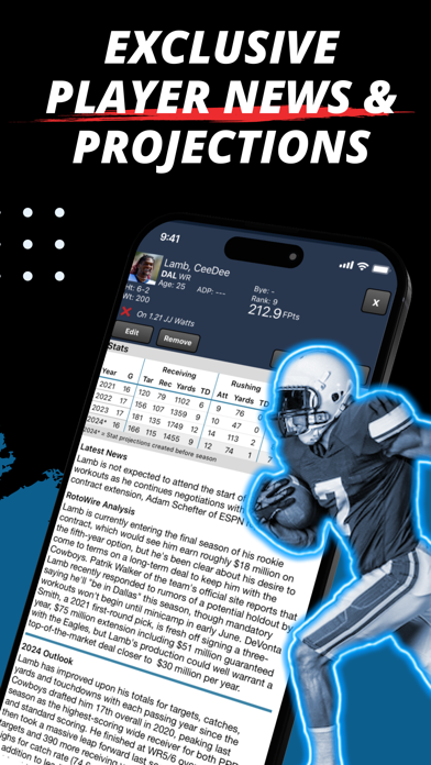 Fantasy Football Draft Kit '24 Screenshot