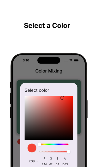 Color Mixing - create colors Screenshot