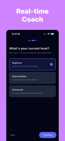 LinguaLive - AI Language Tutor screenshot