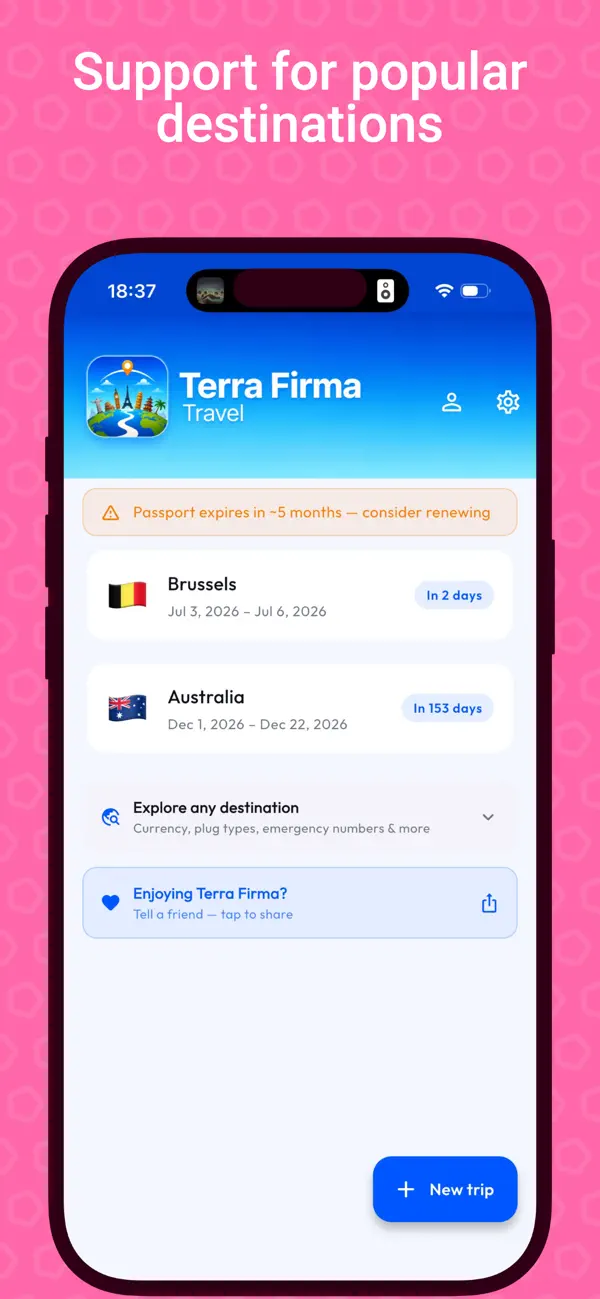 Screenshot #2 pour Terra Firma Travel