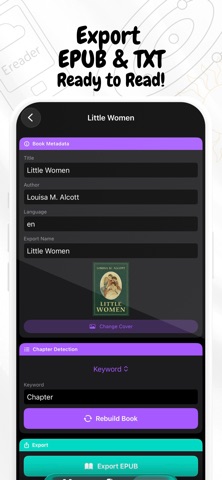 Readloom - Convert PDF to EPUB Screenshot 4 of 6