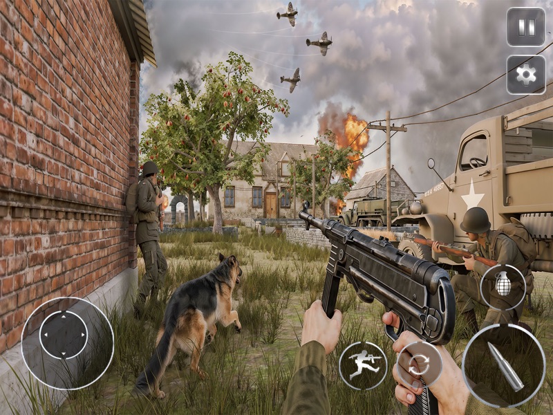 chamada de coragem : WW2 FPS screenshot 12