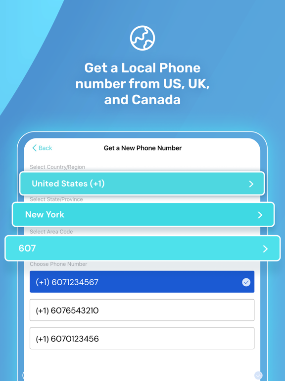 App screenshot