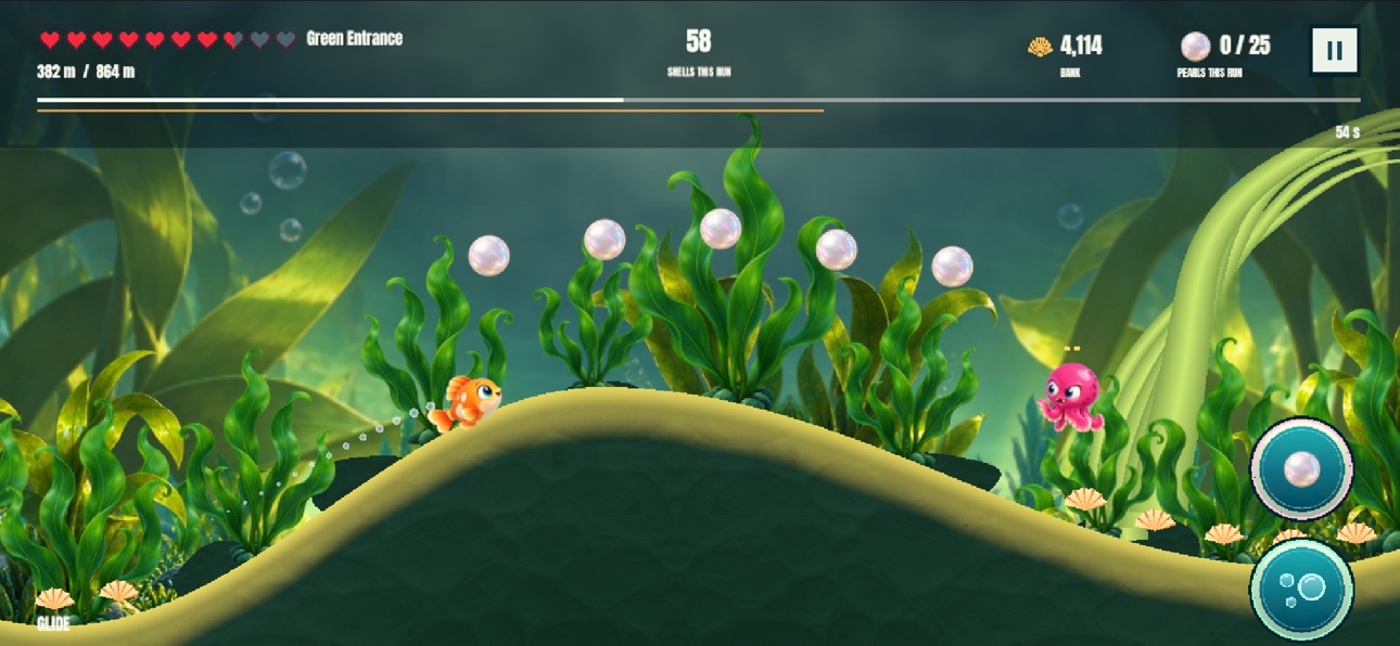 Screenshot 1 of Fly Fish: Pearl Adventure