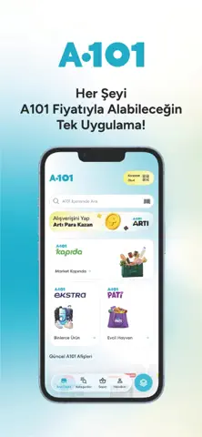A101: Tek Uygulama App Store screenshot 1