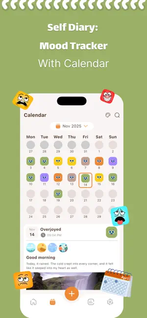 Mood Tracker - Daily Journal screenshot 1
