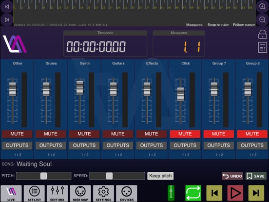 Screenshot #4 pour Live Multitrack 2