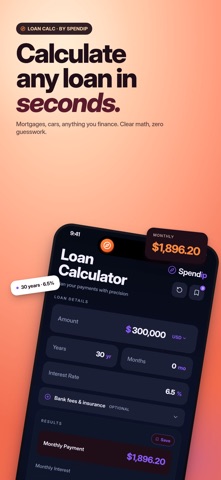Loan Calc by Spendip Screenshot 3 of 3