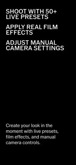 Скриншот VSCO Capture: Preset Camera на iPhone 1