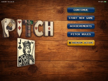 Pitch31 Card Game iPad screenshot