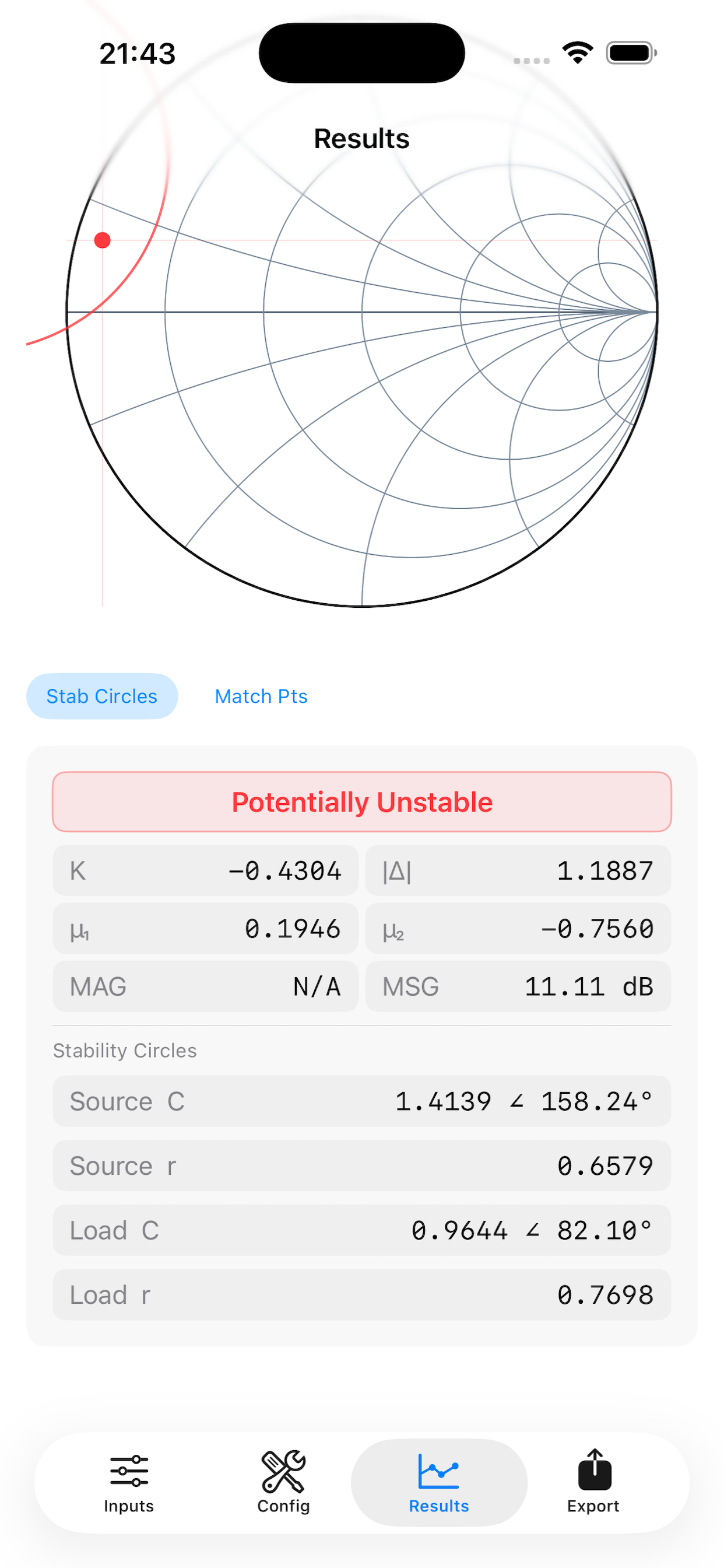 S-Parameter Design Tool screenshot 7