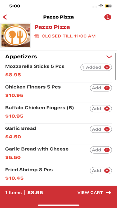 Pazzo Pizza Screenshot