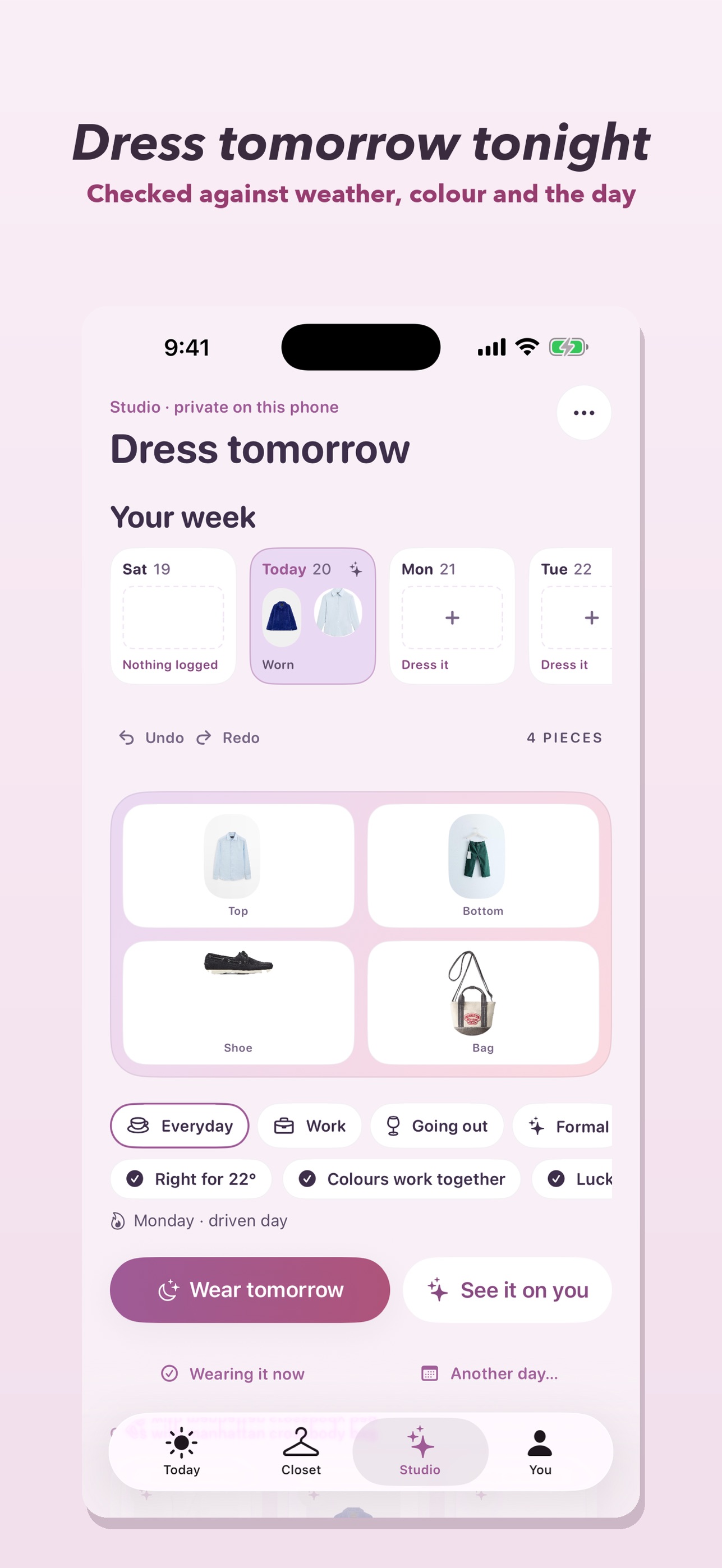 Screenshot 5 of Wearomancy: What to Wear Today