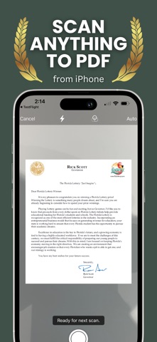PDF Scan & Sign Screenshot 1 of 3