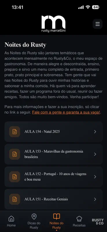 Rusty Marcellini - Gastronomia screenshot 3 of 4