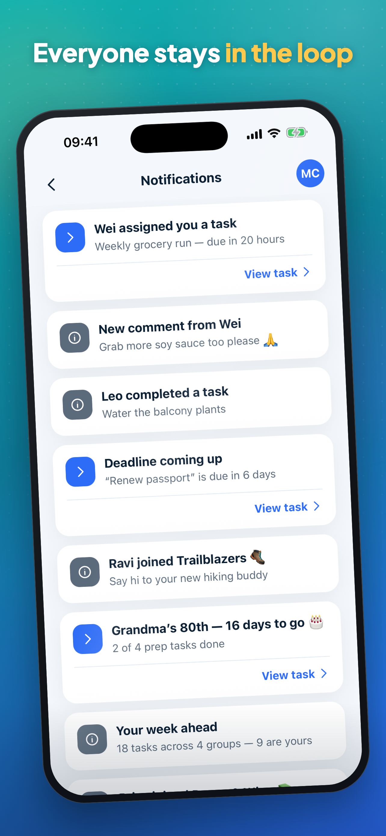 JoinForce: Shared To-Do Lists screenshot 8