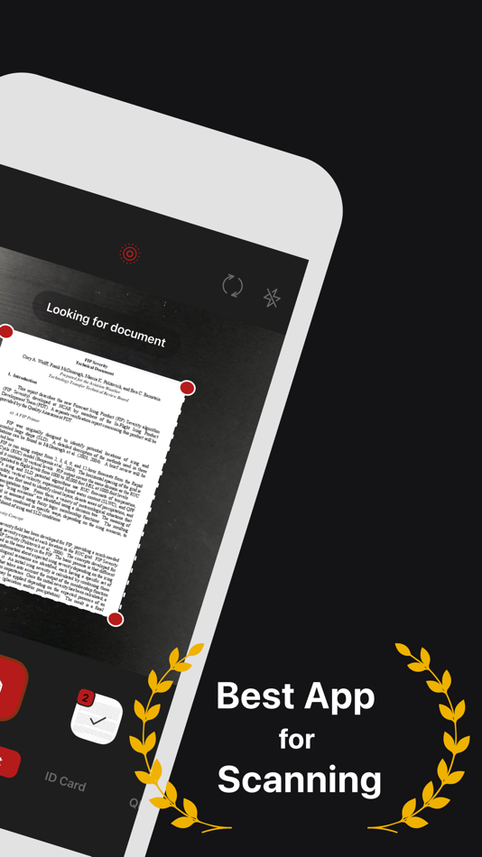 #2. ScannerApp: PDF & OCR Scanner (iOS) 由: TECHNETIUM LTD