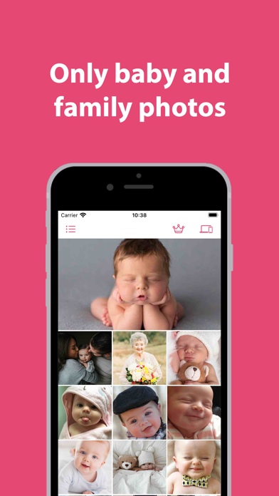 Baby Photo: Family Albums Only Screenshot