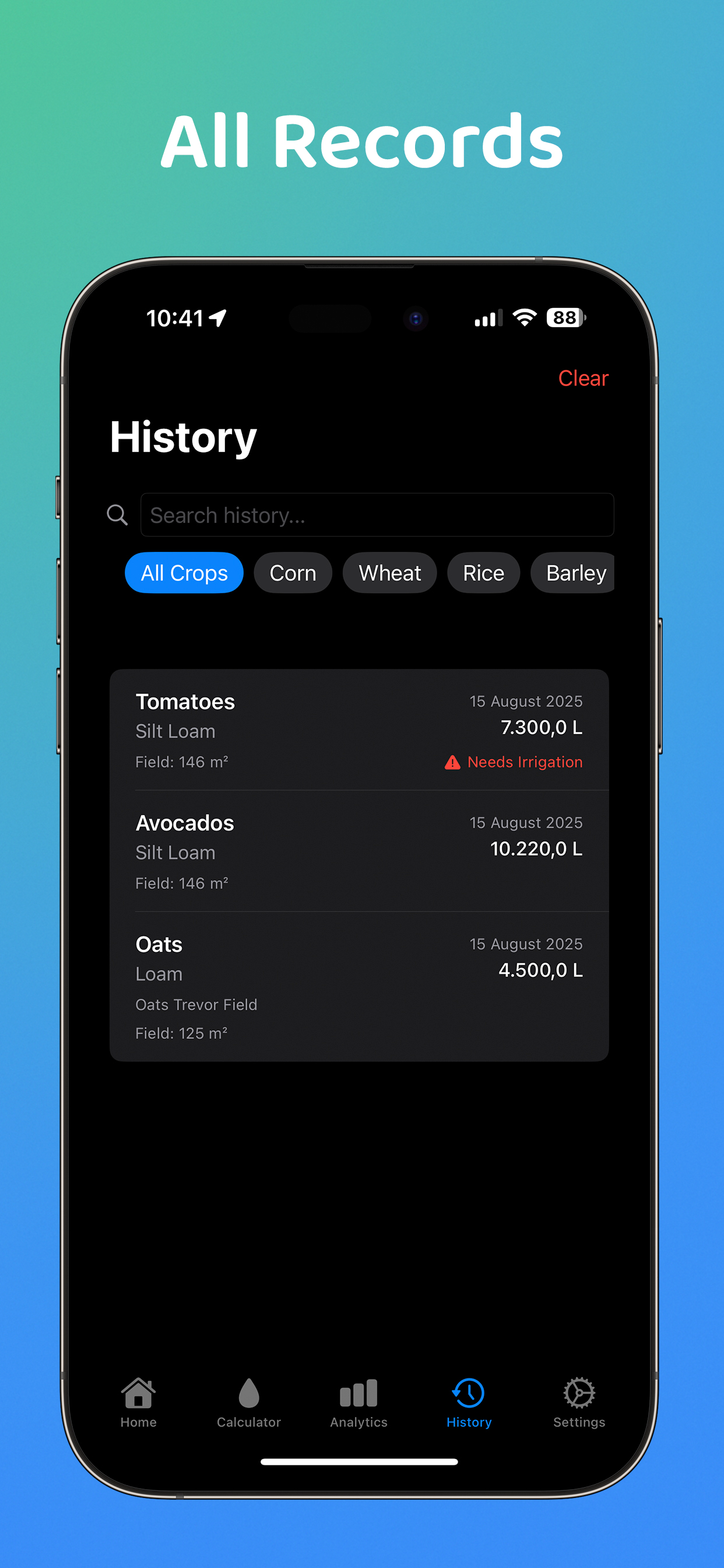 Irrigation Calculator Pro screenshot 6