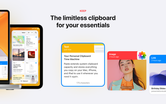 Paste – Limitless Clipboard Screenshot