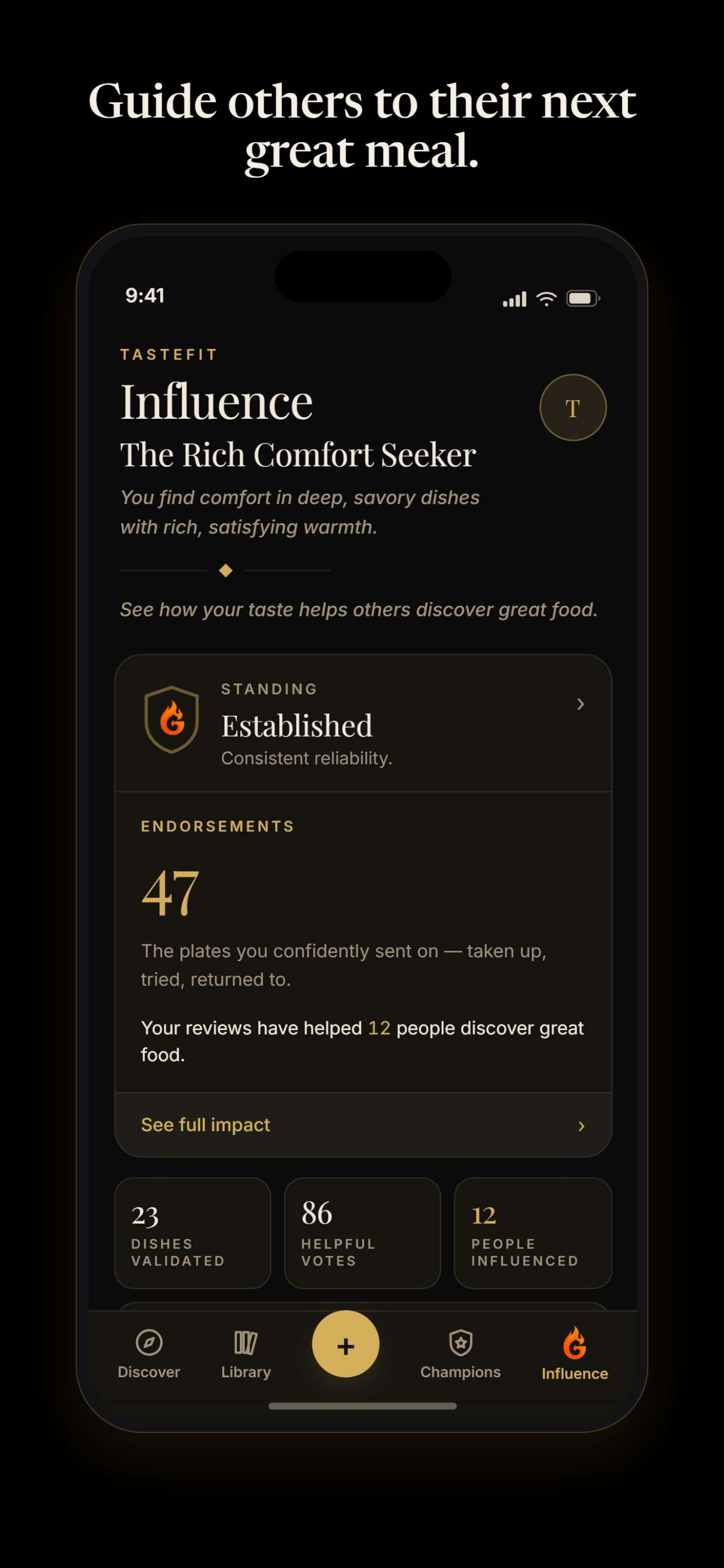TasteFit screenshot 4