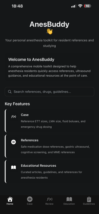 AnesBuddy Screenshot 1 of 10