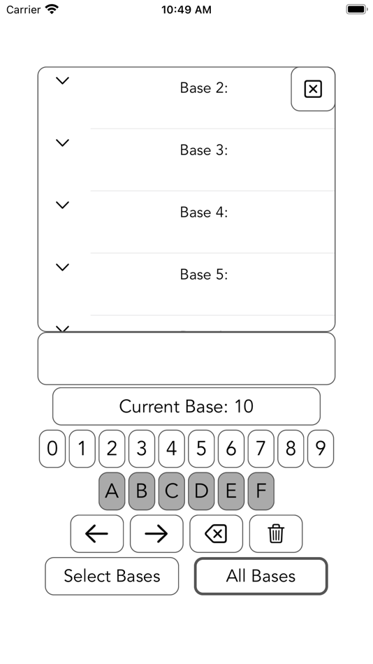 #2. Base to Base Converter (iOS) 由: Yuri Morozov