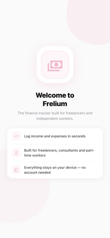 Frelium screenshot