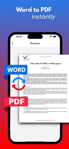 Convertir a PDF Screenshot 1 of 3