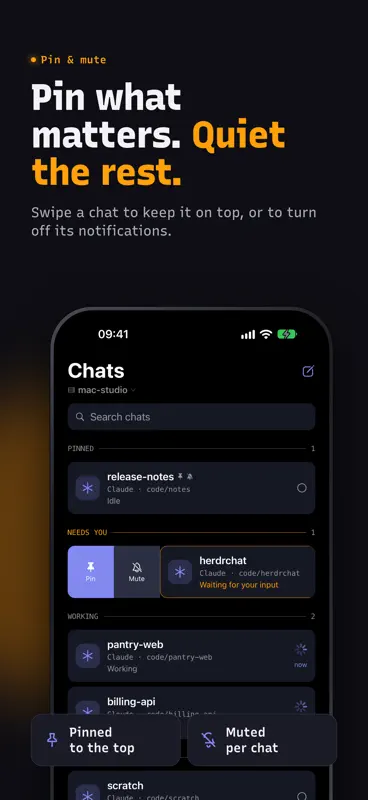 HerdrChat screenshot 7 of 8