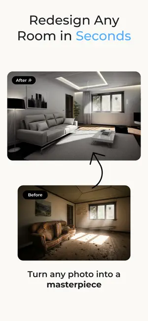 Housy: AI Interior Design screenshot 1