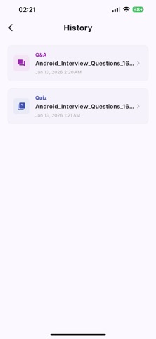 PDF GPT iPhone screenshot