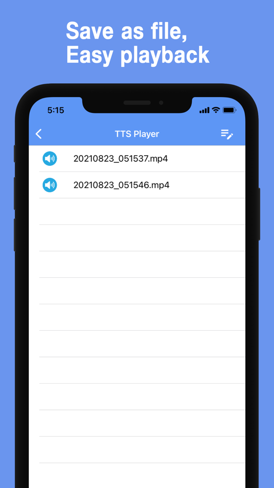 #2. TTS - Text to Speech (iOS) By: HUJIN SHIN