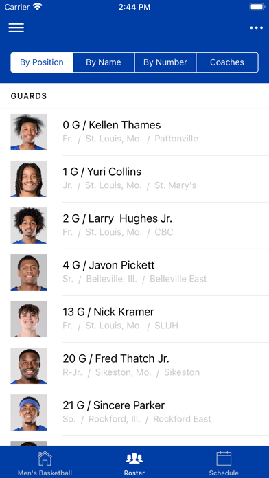 Saint Louis Billiken Athletics Screenshot