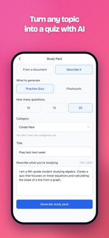 Quizzelo: Adaptive Learning Screenshot 3 of 7