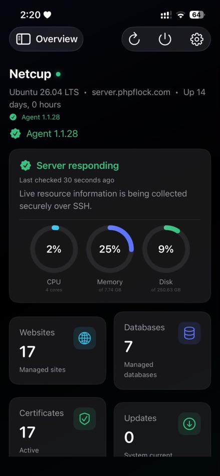 #1. ServerDeck (iOS) โดย: Shadab Khan