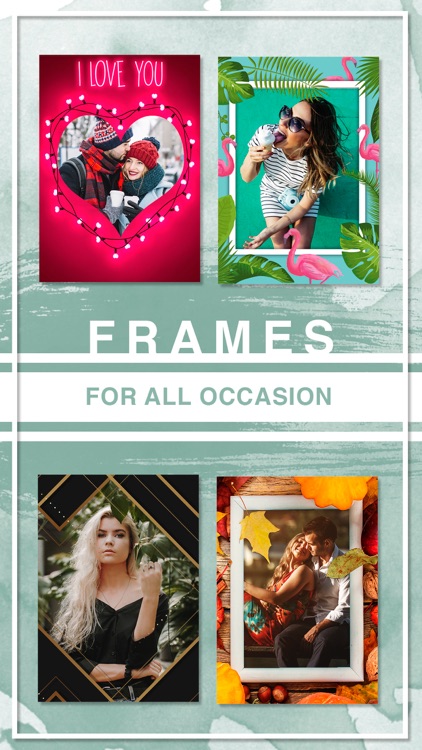 Multi Photo Frames Editor App