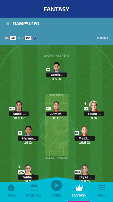 Women's Premier League (WPL) Screenshot