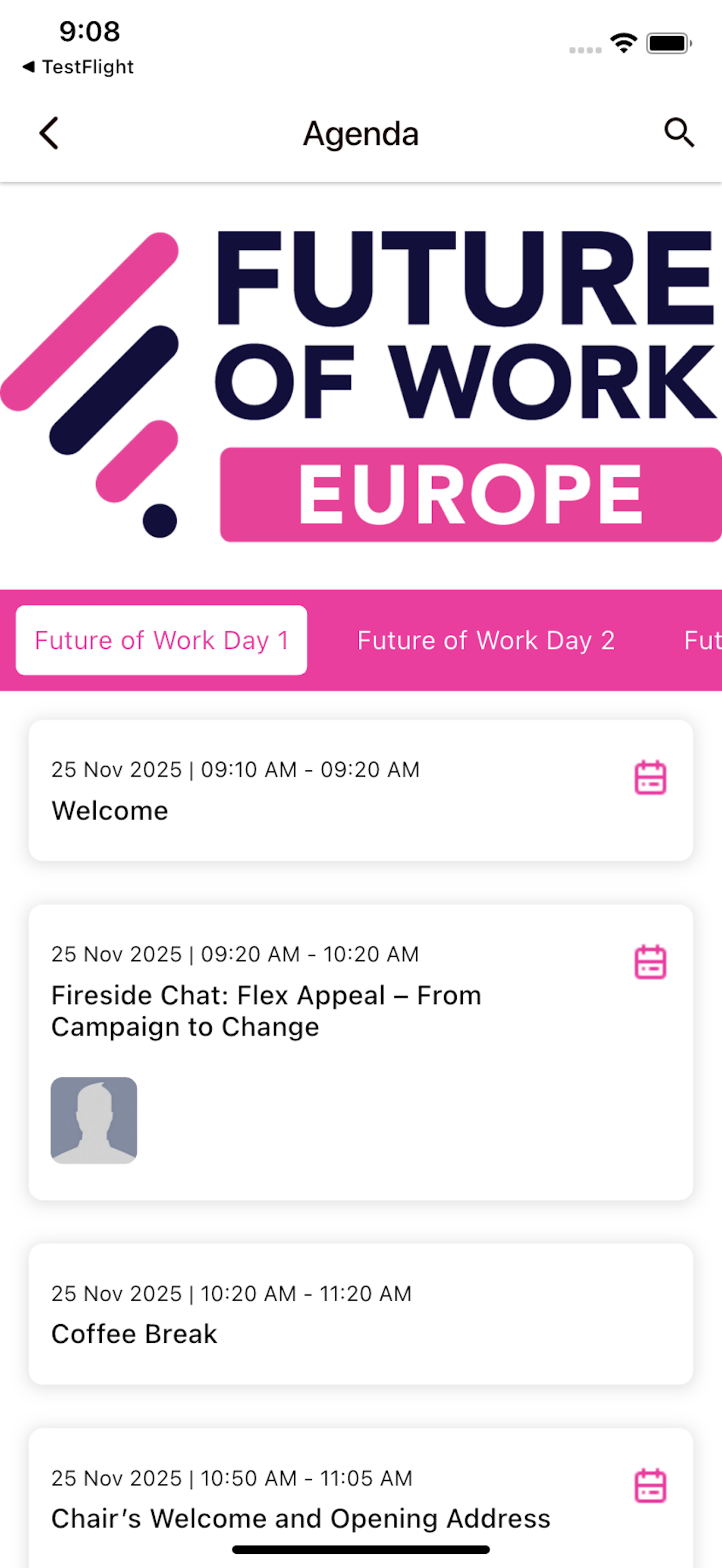 Future of Work Event Series screenshot 3