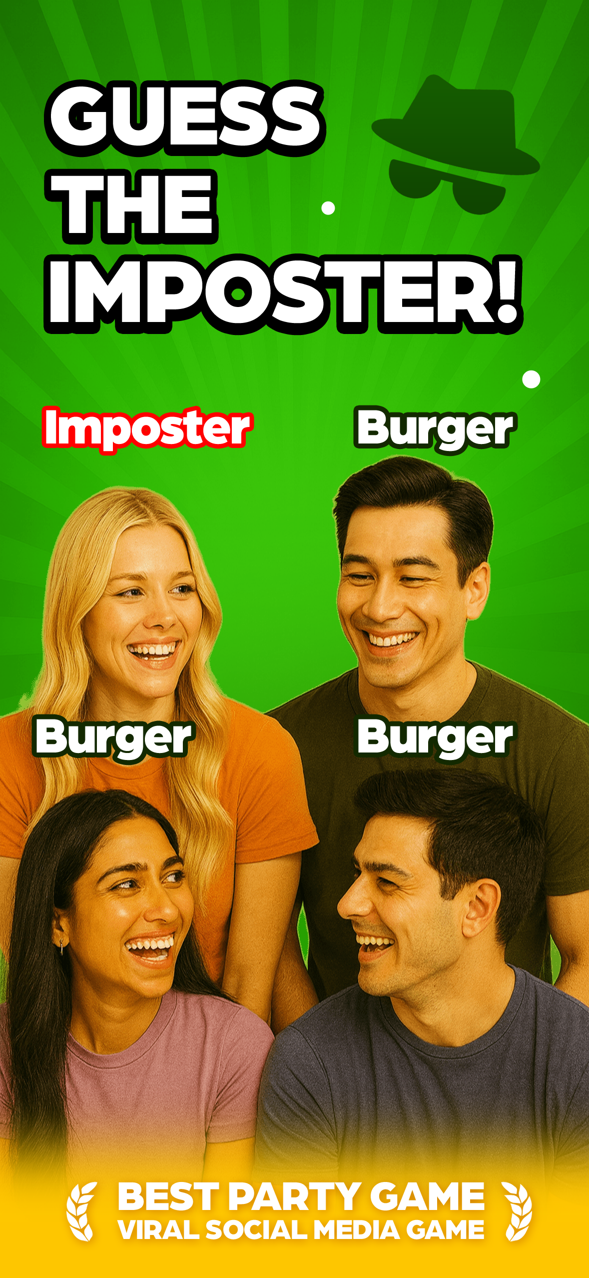 Imposter Game: Guess the Word!